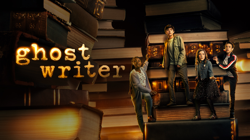 Apple TV+’taki “Ghostwriter” ba?l?k ekran?.