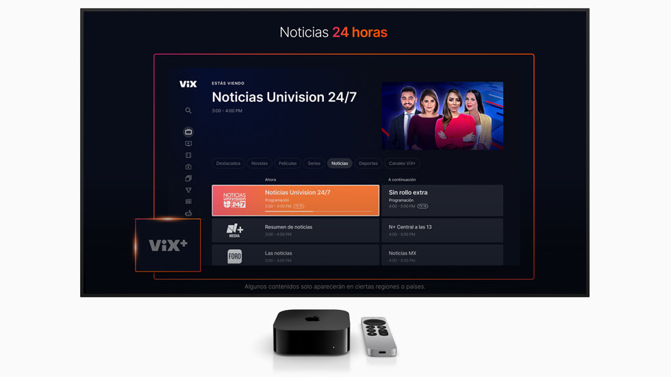A still from ViX, the Apple TV App of the Year.