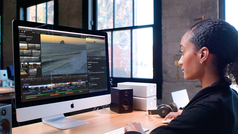 ???? ?????? Final Cut Pro X ??? iMac.