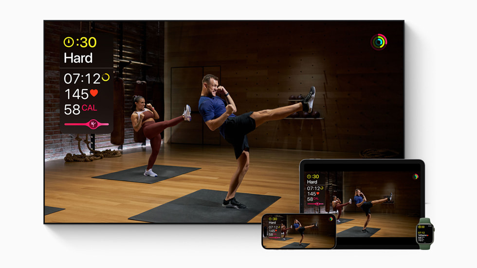 ????? ???????? ????? ?? +Apple?Fitness ??? iPad ?iPhone ?Apple?Watch.