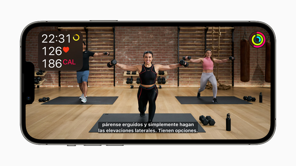 ????? ?????? ????????? ????? ?????? ????? ?? +Fitness ?????? ??? iPhone?13?Pro.