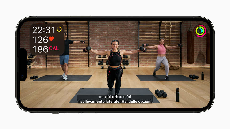 ????? ?????? ????????? ????? ?????? ????? ?? +Fitness ?????? ??? iPhone?13?Pro.