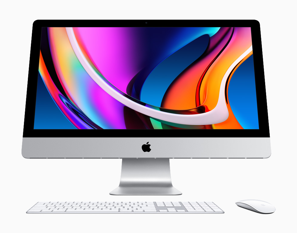 Yeni 27 in? iMac’in ?nden g?rünümü.