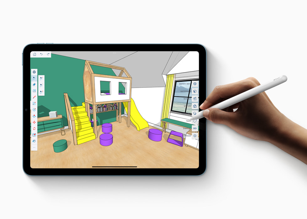 iPad Air’de Apple Pencil ile yap?lm?? bir ?izim.