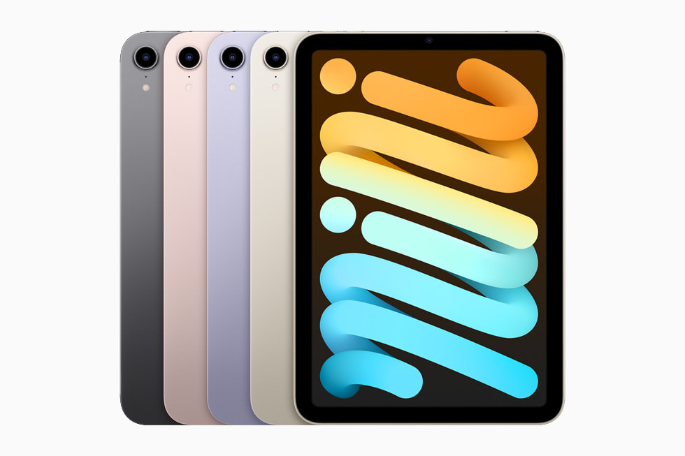Yeni iPad mini renk serisi.