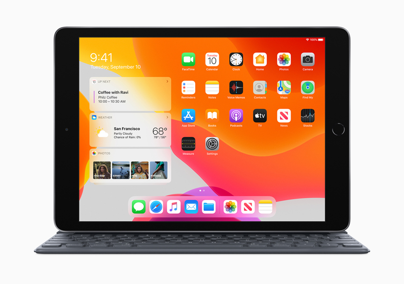 Smart Keyboard ile iPad.