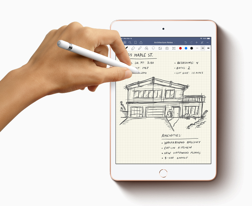 ??????? Apple Pencil ?? iPad mini ?????? ??????? ??? ??? ?????.