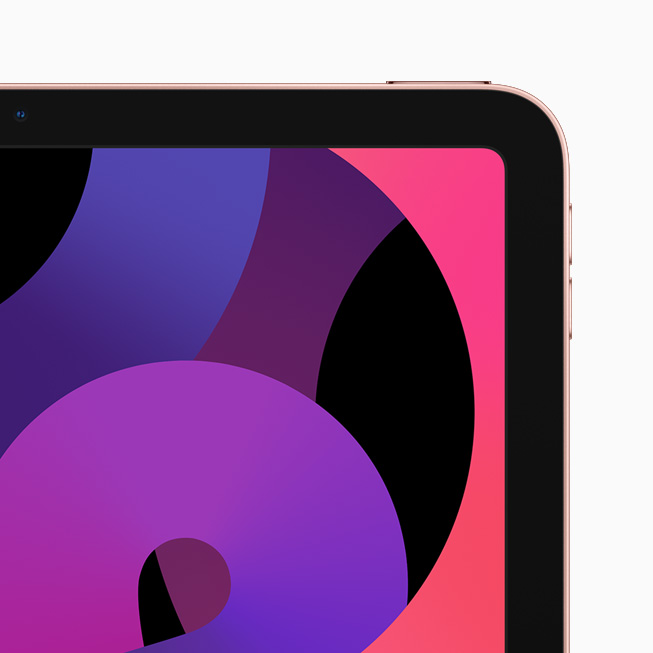 Roze alt?n iPad’in yak?ndan g?rünü?ü.
