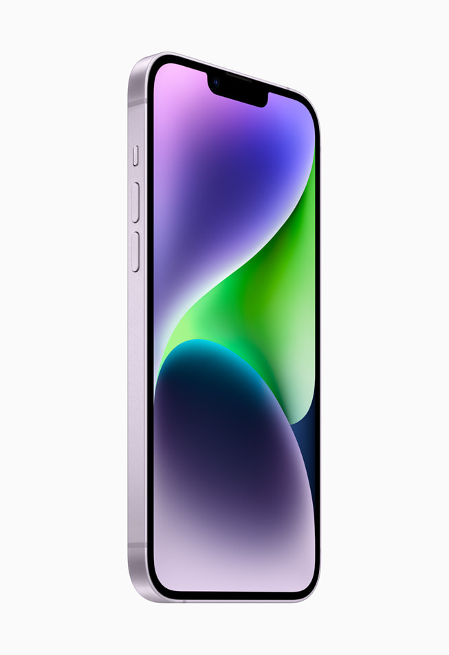 iPhone 14 Plus is shown in (PRODUCT)RED.