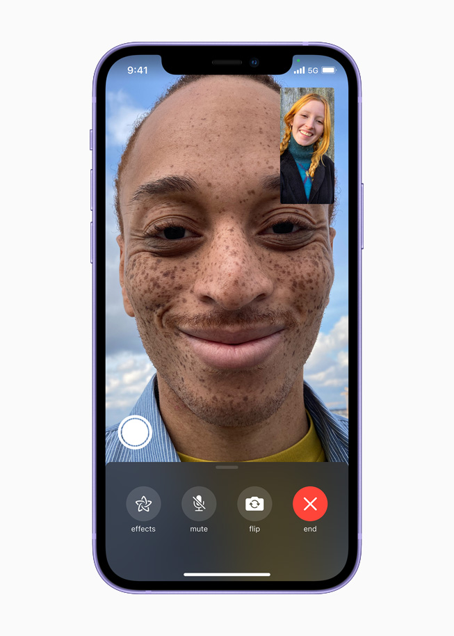 ?????? FaceTime ?????? ??? iPhone?12.