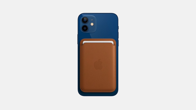 iPhone i?in MagSafe deri cüzdan. 