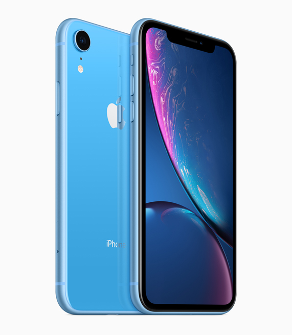 Mavi iPhone XR.