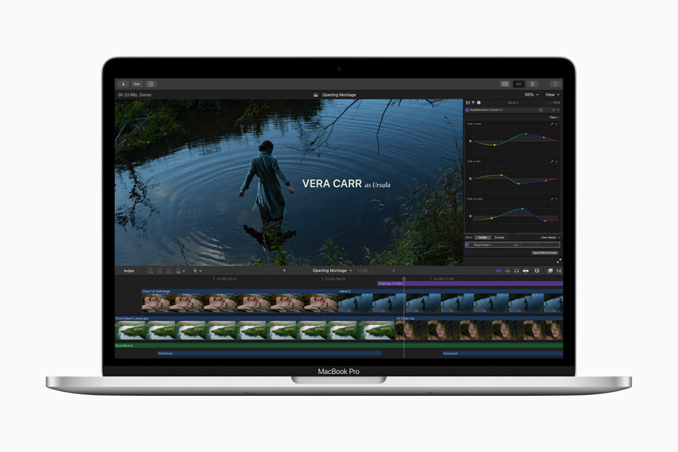 Güncellenen 13 in? MacBook Pro g?steriliyor.