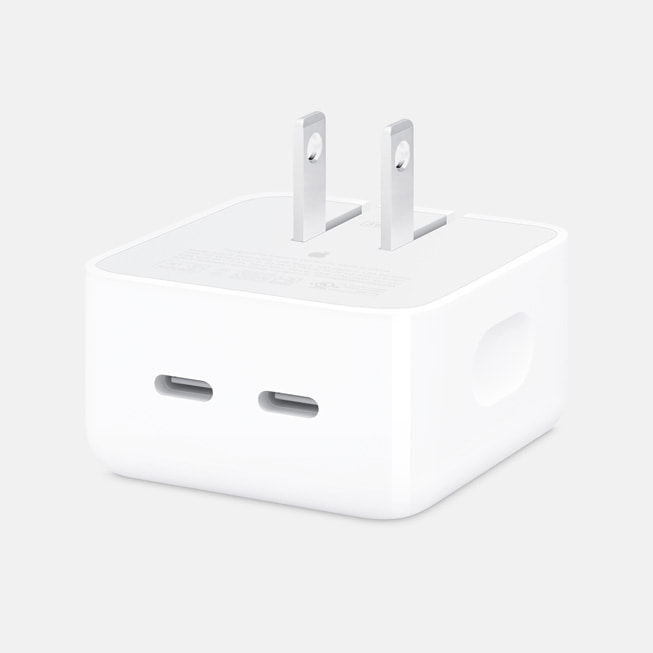 ?ki adet USB-C ba?lant? noktas?na sahip yeni 35 W ?ift USB-C Ba?lant? Noktal? Gü? Adapt?rü