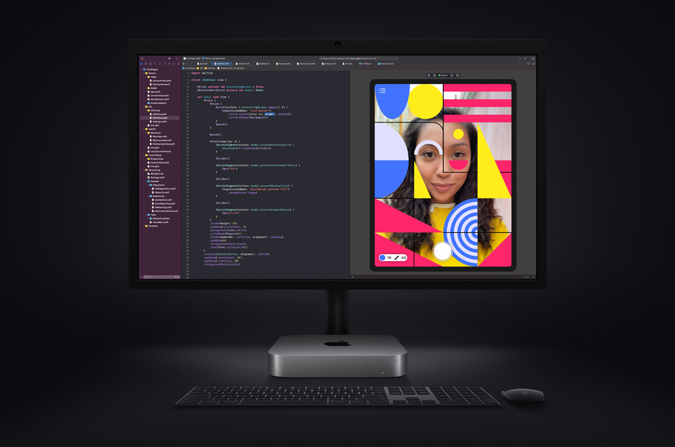 Mac mini’de Xcode kodlama ortam?.