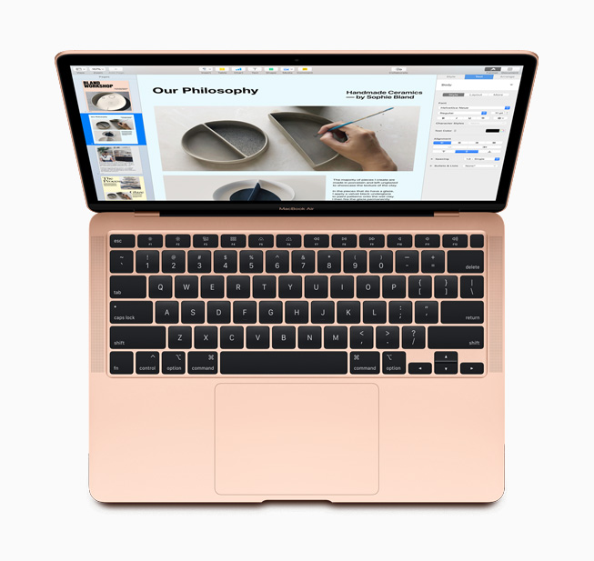 MacBook Air’deki Magic Keyboard.