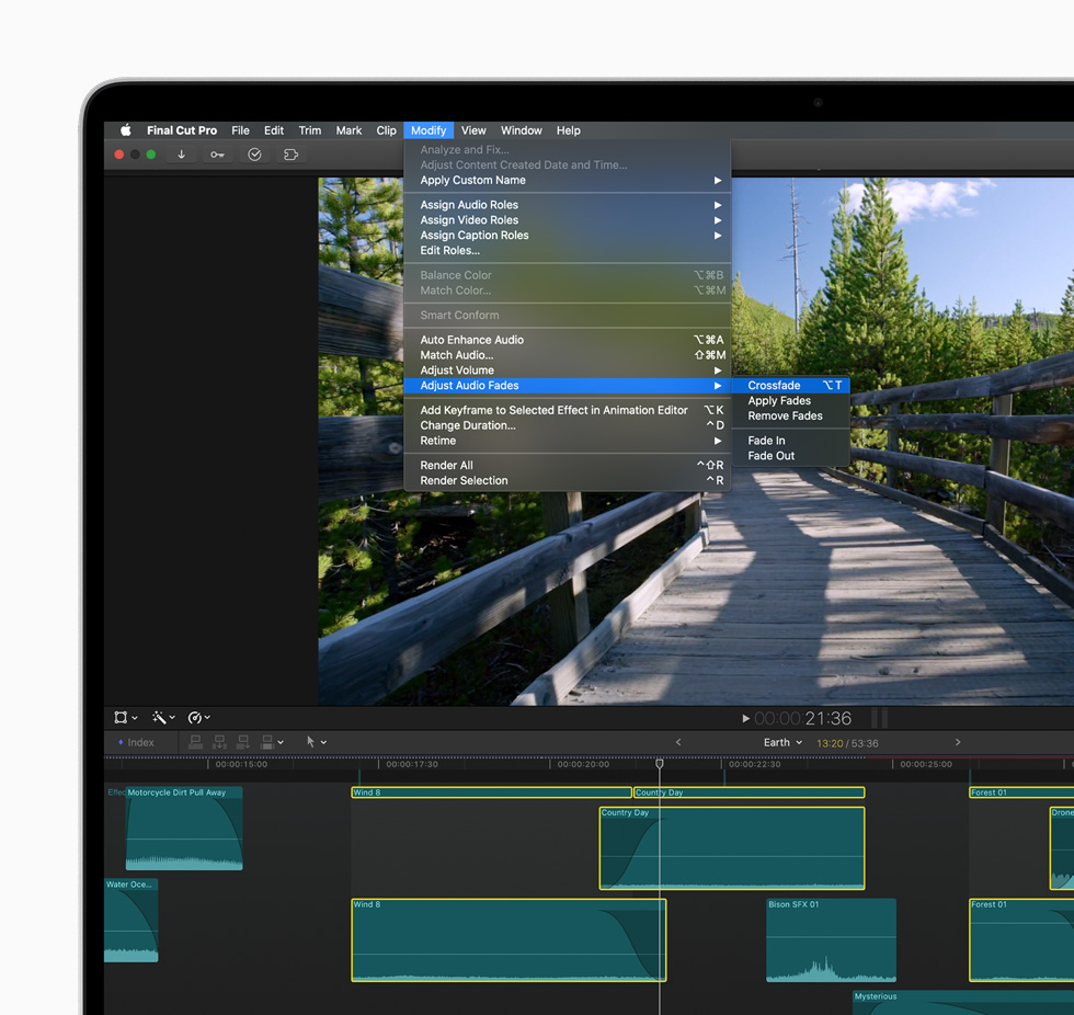 Final Cut Pro’daki yeni editoryal i? ak???.