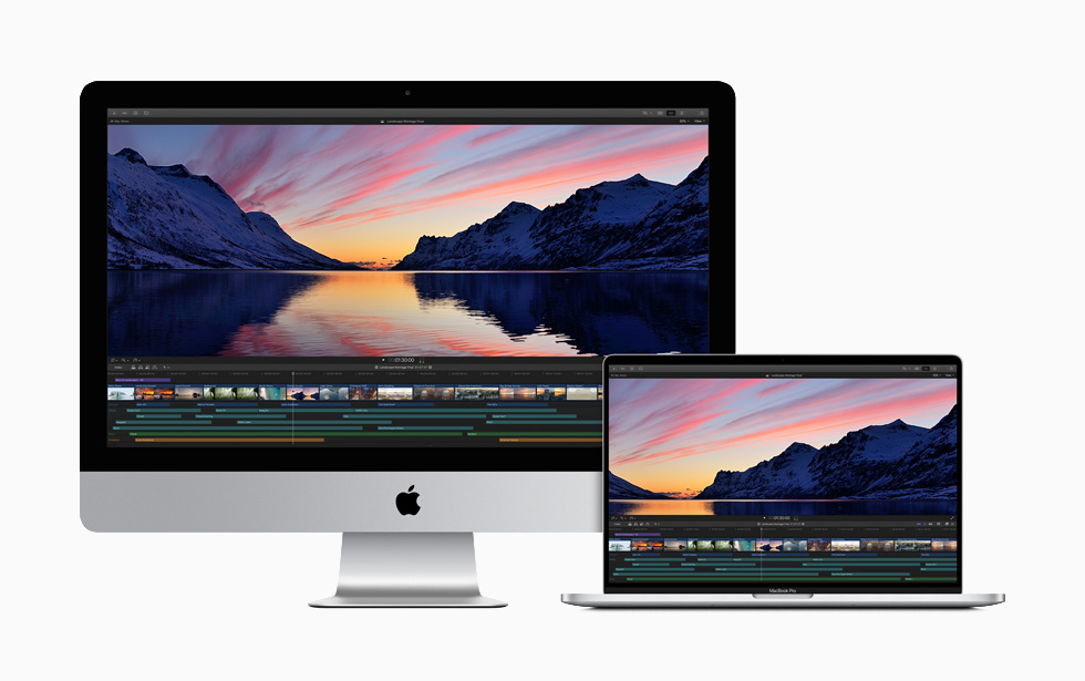 iMac ve 16 in? MacBook Pro’da bir proxy i? ak??? g?rülüyor.