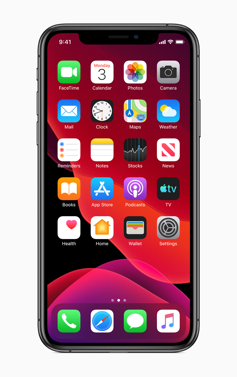 iPhone’da yeni iOS 13 Ana Ekran?.  