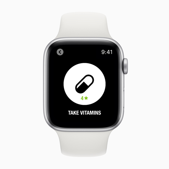 Apple Watch’ta g?sterilen “vitaminlerini al” an?msat?c?s?.