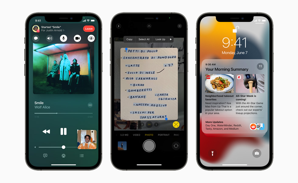 ????? ????? iPhone?12?Pro ???? ????? SharePlay ?Live?Text ????? ????????? ???????.