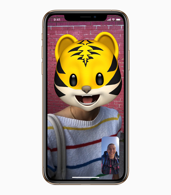FaceTime i?in yeni Animoji ?zelli?i.