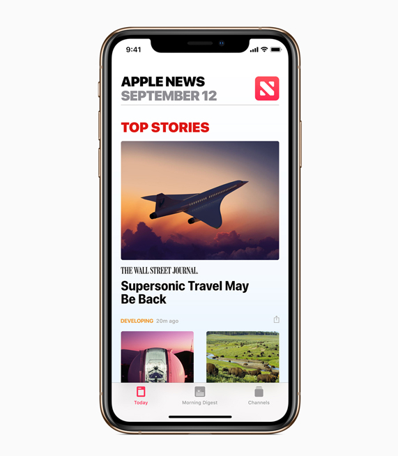 Apple News ana sayfas?