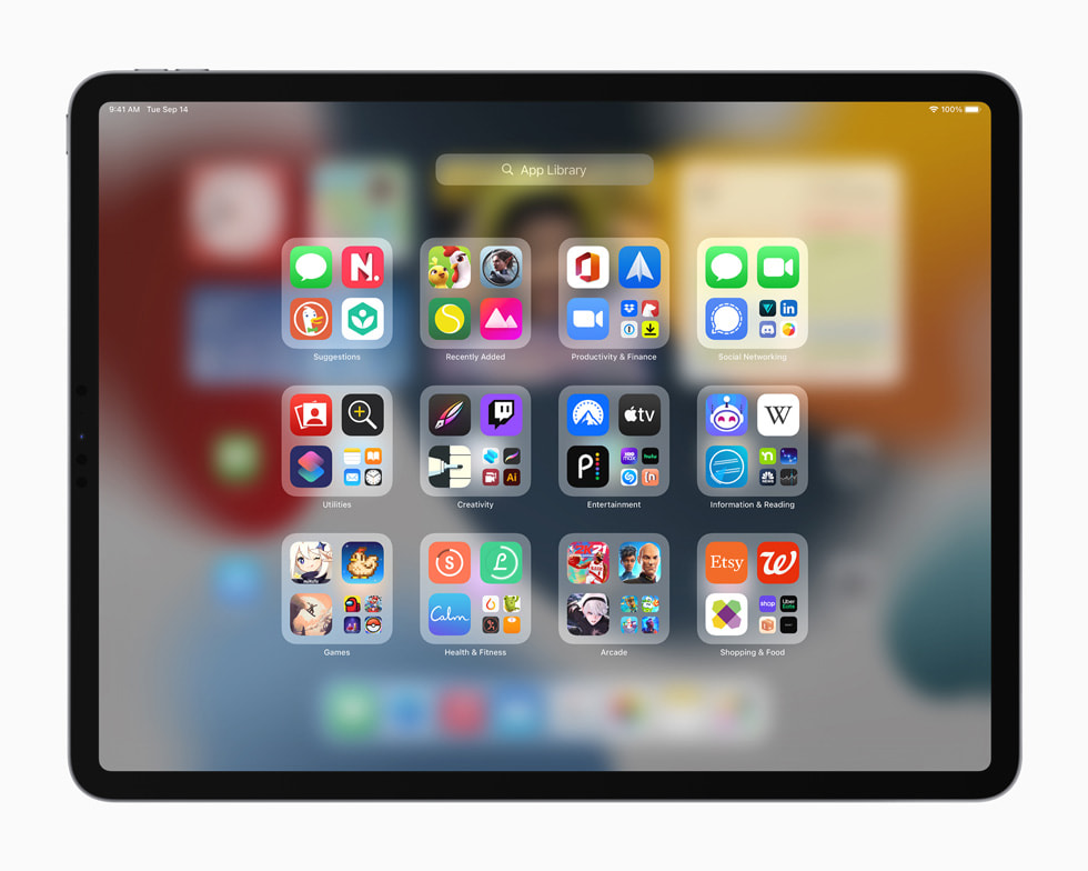 iPad Pro’da yeni Uygulama Ar?ivi.