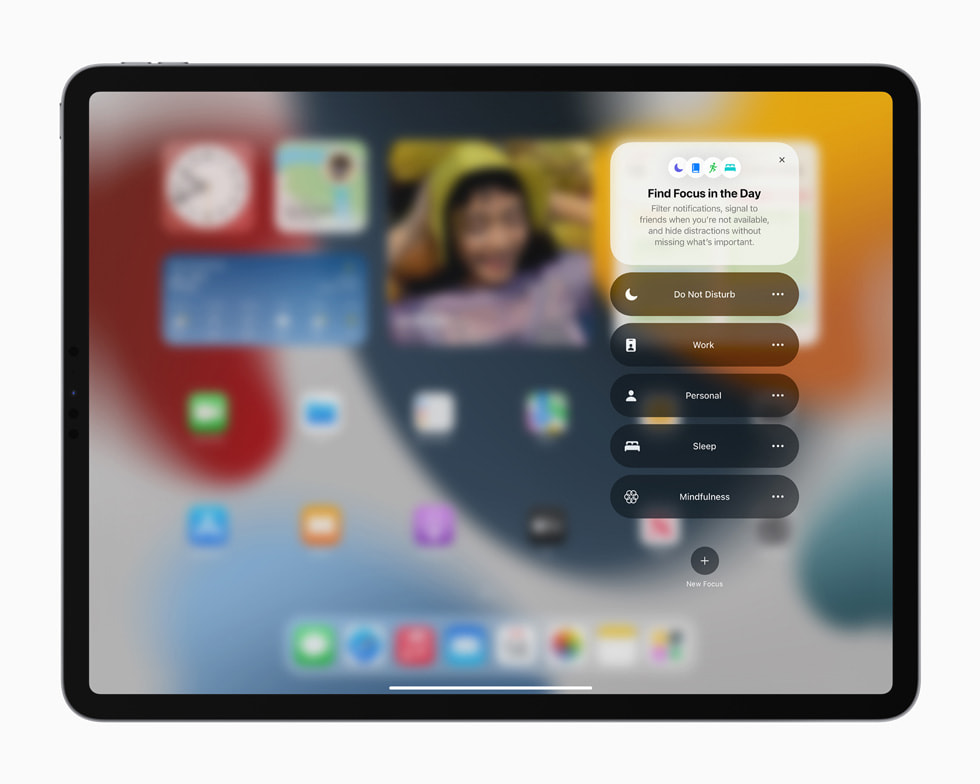 iPad Pro’da yeni Odak ?zelli?i g?steriliyor.