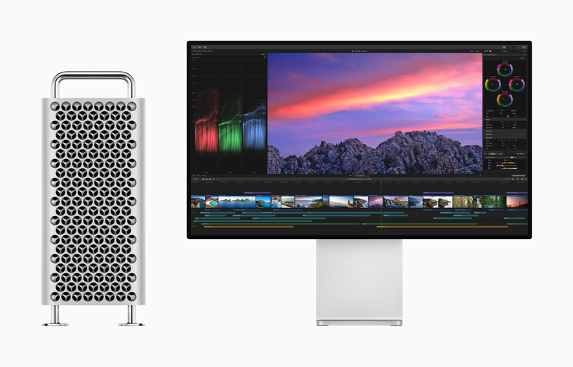 Final Cut Pro X ??? ???? Pro Display XDR ?? ???? Mac Pro.