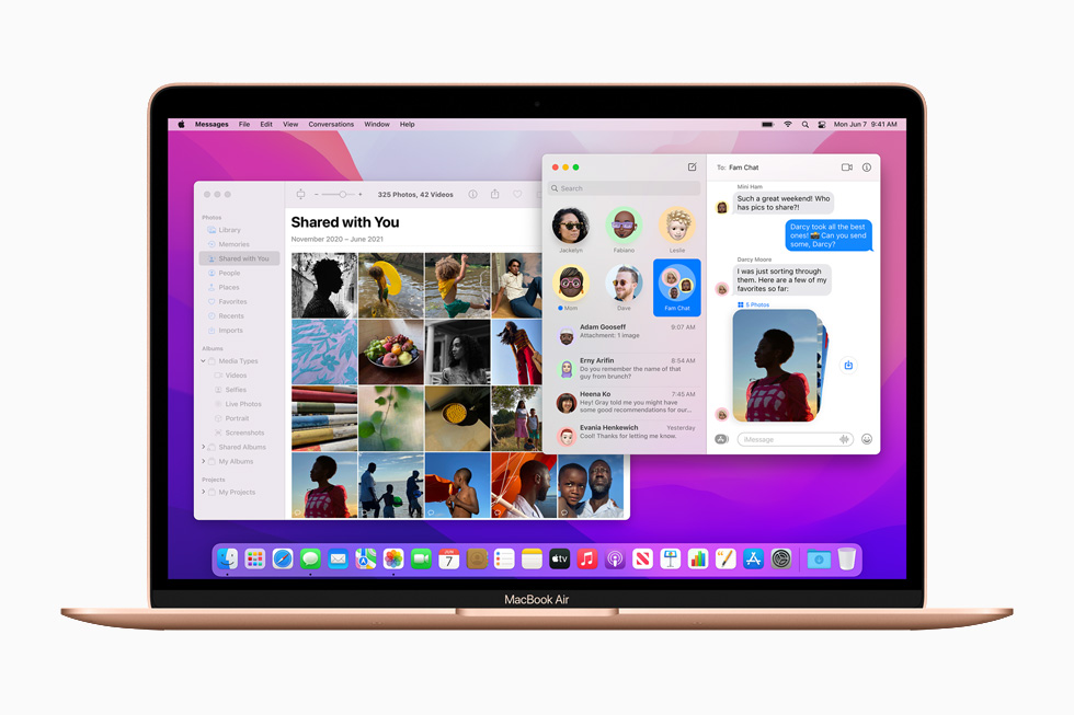Sizinle Payla??lan ?zelli?i MacBook Air’de g?steriliyor.