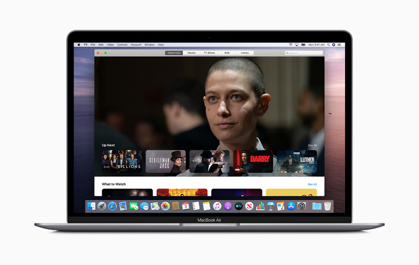 ????? Apple TV ??? MacBook Air.