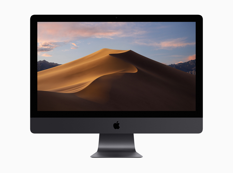 Yeni macOS’un kurulu oldu?u bir masaüstü Mac’in ekran g?rüntüsü