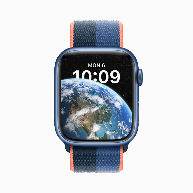 Apple Watch Series 7’de yeni Astronomi kadran? g?steriliyor.