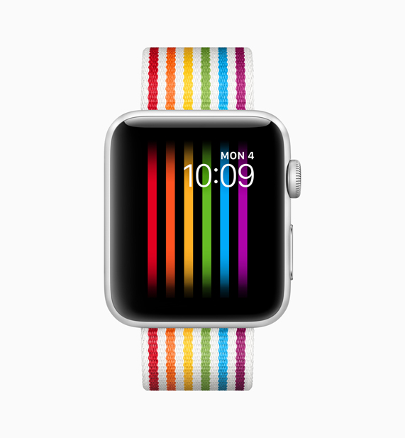 G?kku?a?? desenli yeni Pride kordonuyla Apple Watch