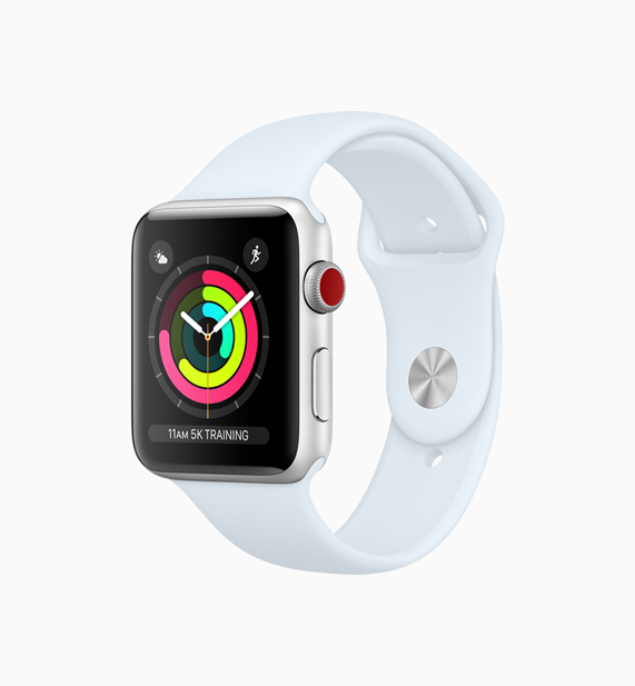 Yeni g?k mavisi kordonlu Apple Watch
