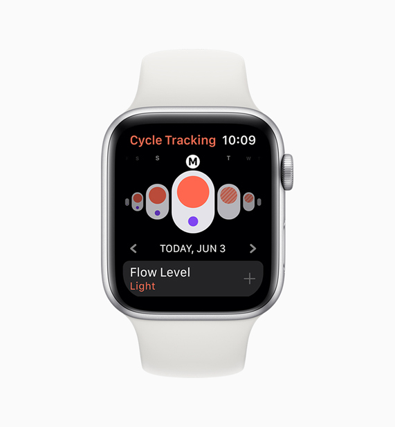 Apple Watch’ta Cycle Tracking uygulamas?.