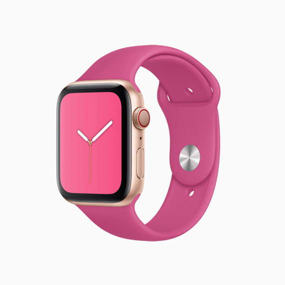 Pitaya renginde Apple Watch spor kordonu.