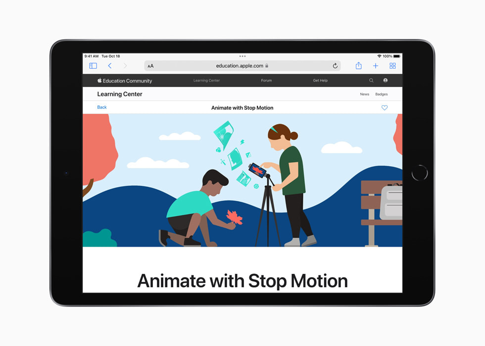 ???? Animate?with?Stop?Motion ?? ???? ????? Apple ???????? ??? iPad.