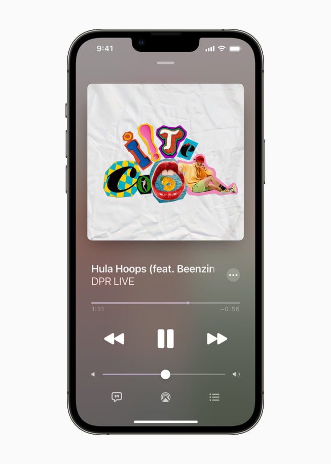 ???? Apple?Music ?????? ??? iPhone?13?Pro. 