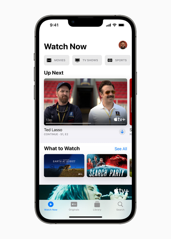 ???? "???? ????" ?? +Apple?TV ?????? ??? iPhone 13 Pro. 