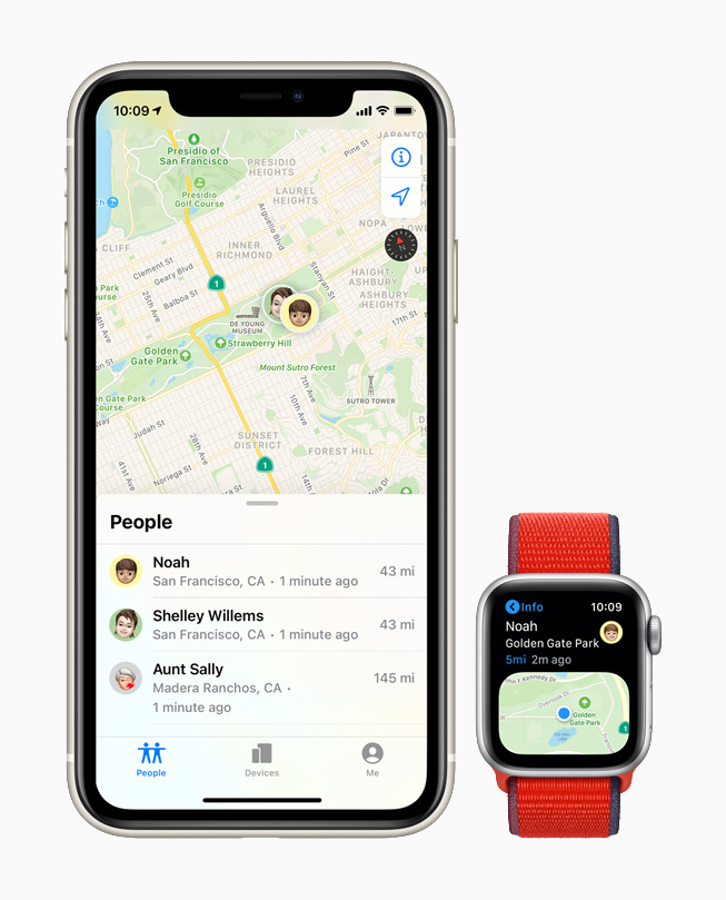 Apple Watch’ta Find People uygulamas?. 