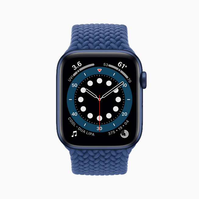 Carátula Countup en el Apple Watch Series 6.