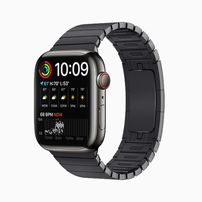 Apple Watch Series 7’de Modular Duo kadran? g?steriliyor.