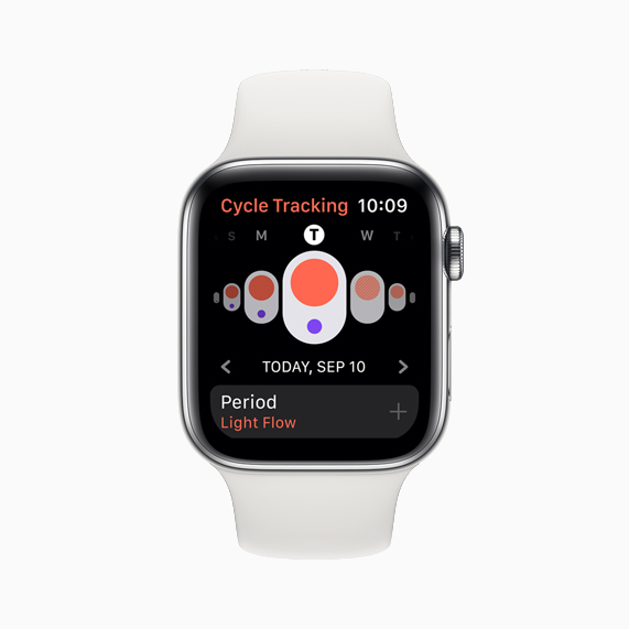 Apple Watch Series 5’te D?ngü ?zleme uygulamas?.
