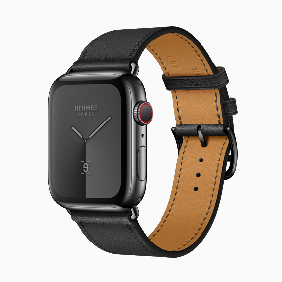 Apple Watch Hermès’te yeni tamamen siyah kay??.