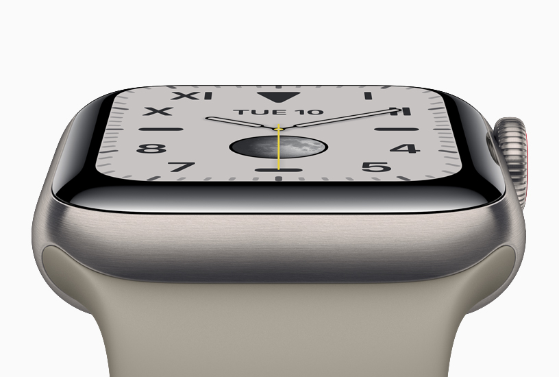 Titanyum kasal? yeni Apple Watch Series 5.