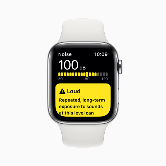 Apple Watch Series 5’te Gürültü uygulamas?.