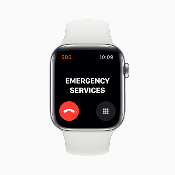 Apple Watch Series 5’te yeni Acil Arama ?zelli?i.