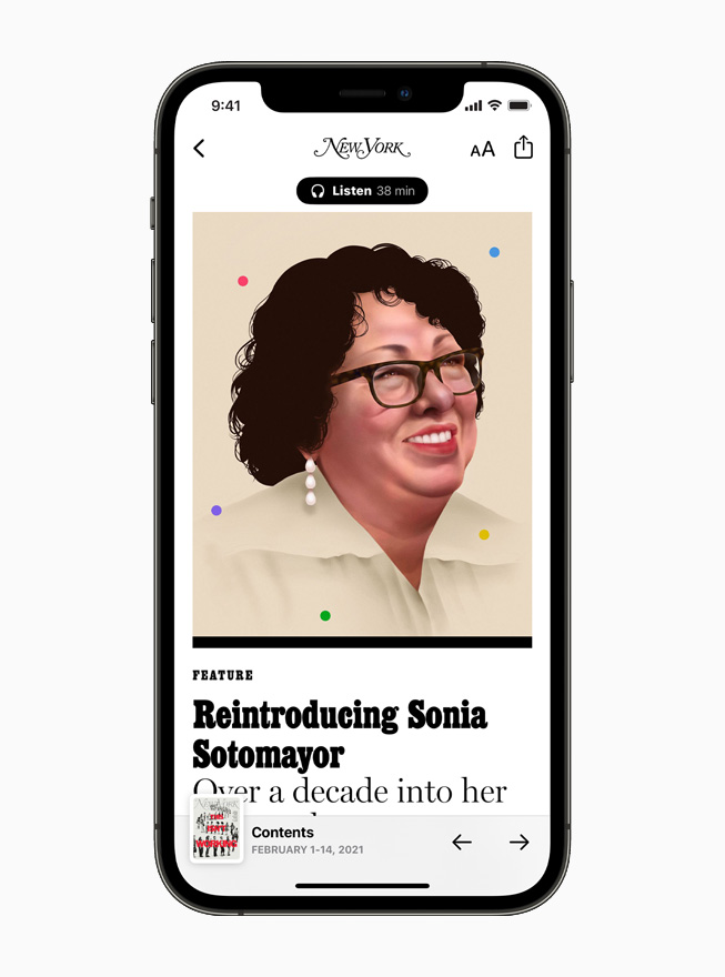 ???? ????? ????????? ?? ???? ??????? ???? Apple News ?????? ??? iPhone 12.